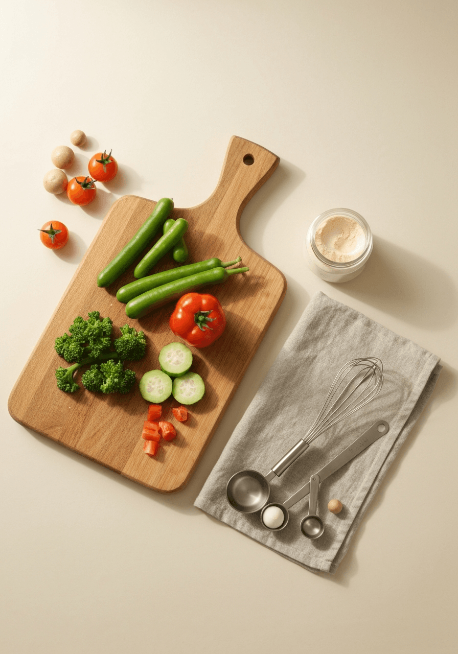 Families enjoying healthy meal prep together