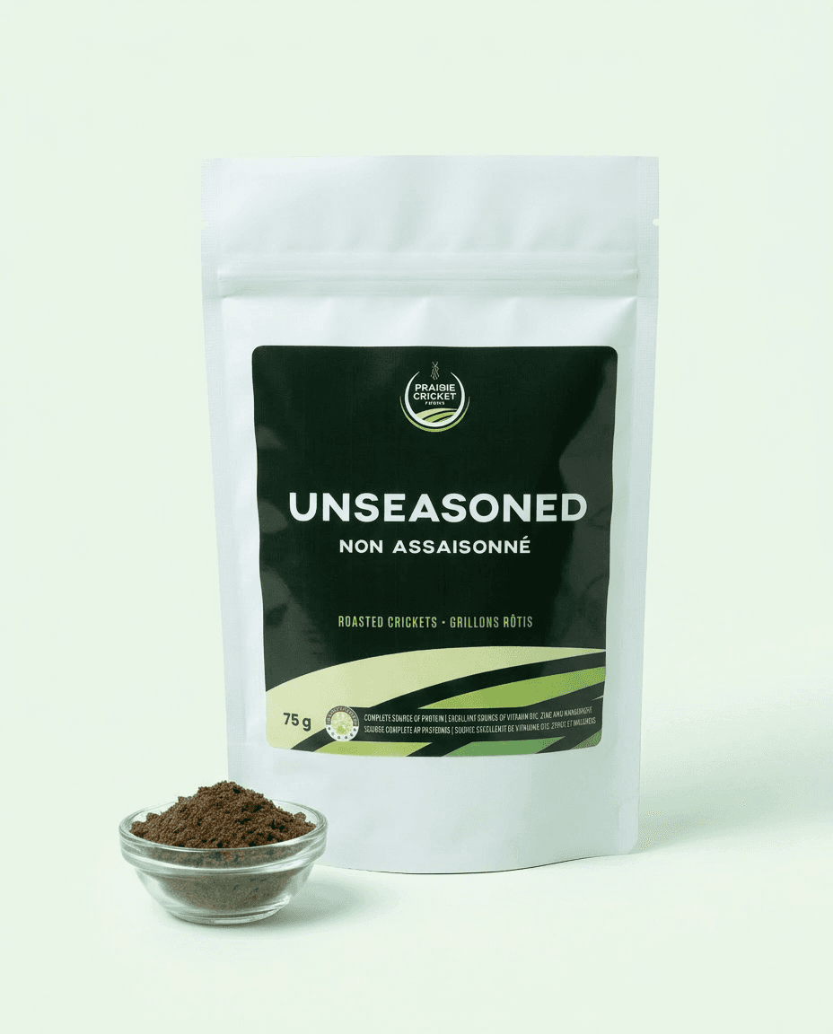 Unseasoned Roasted Crickets