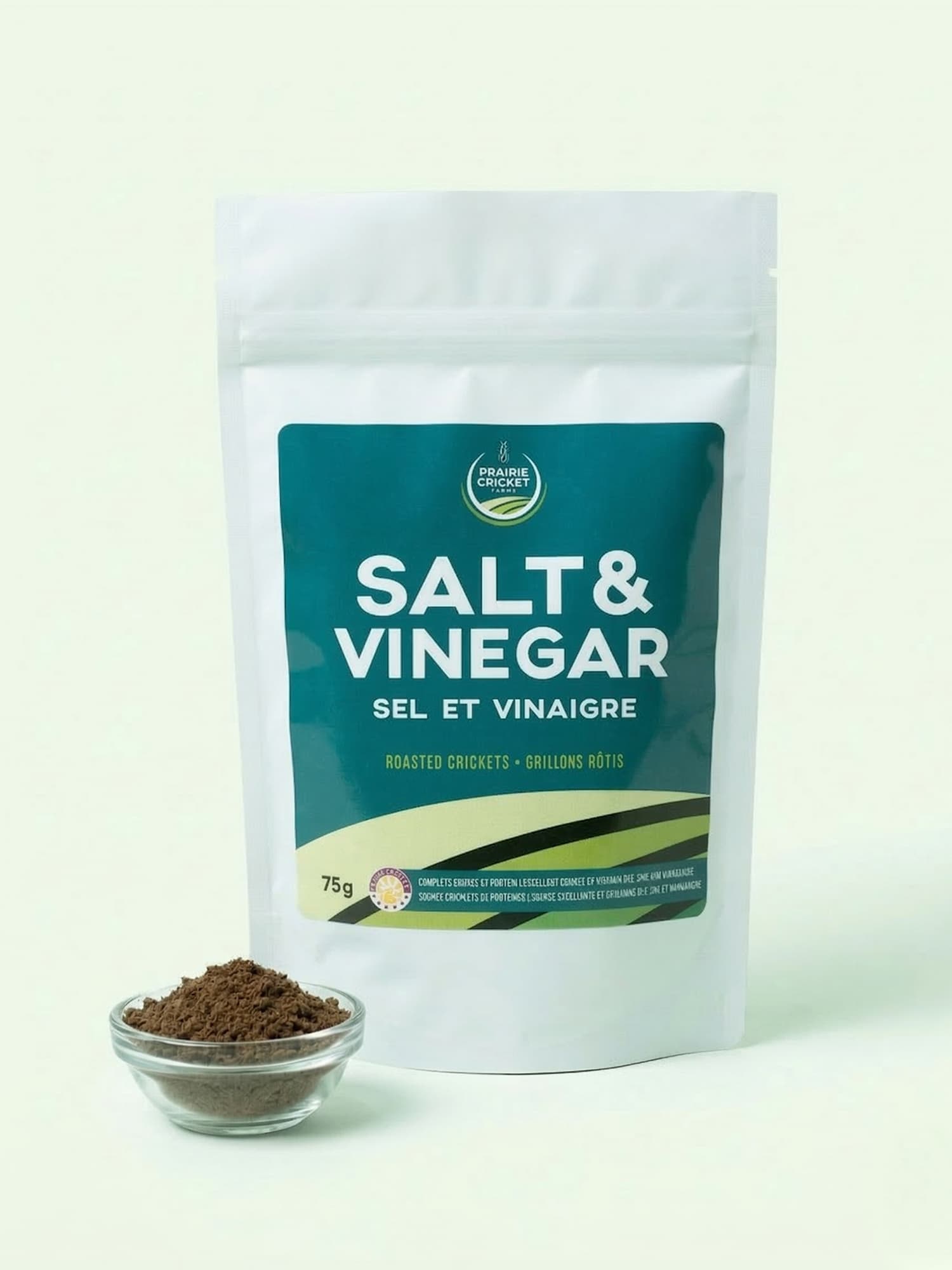 Salt & Vinegar Roasted Crickets – image 1