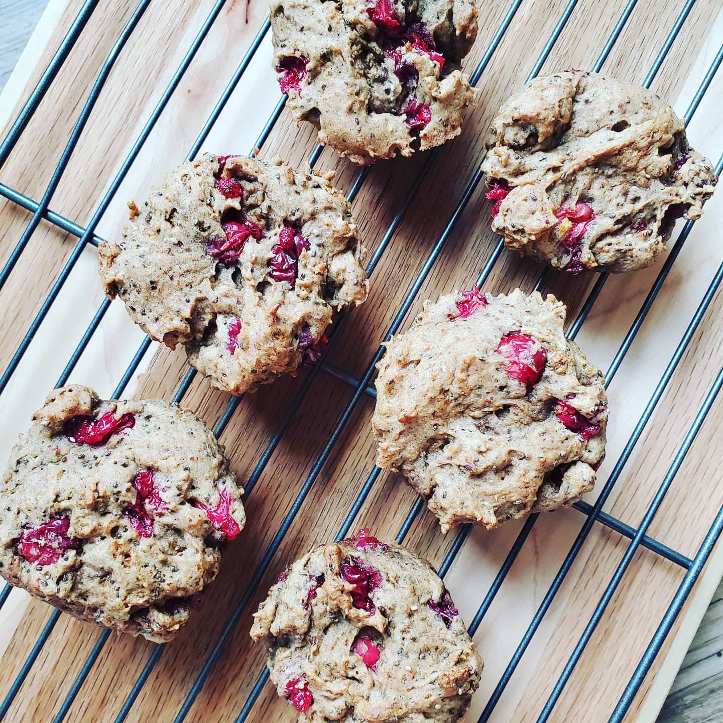 Cranberry Cricket Muffins