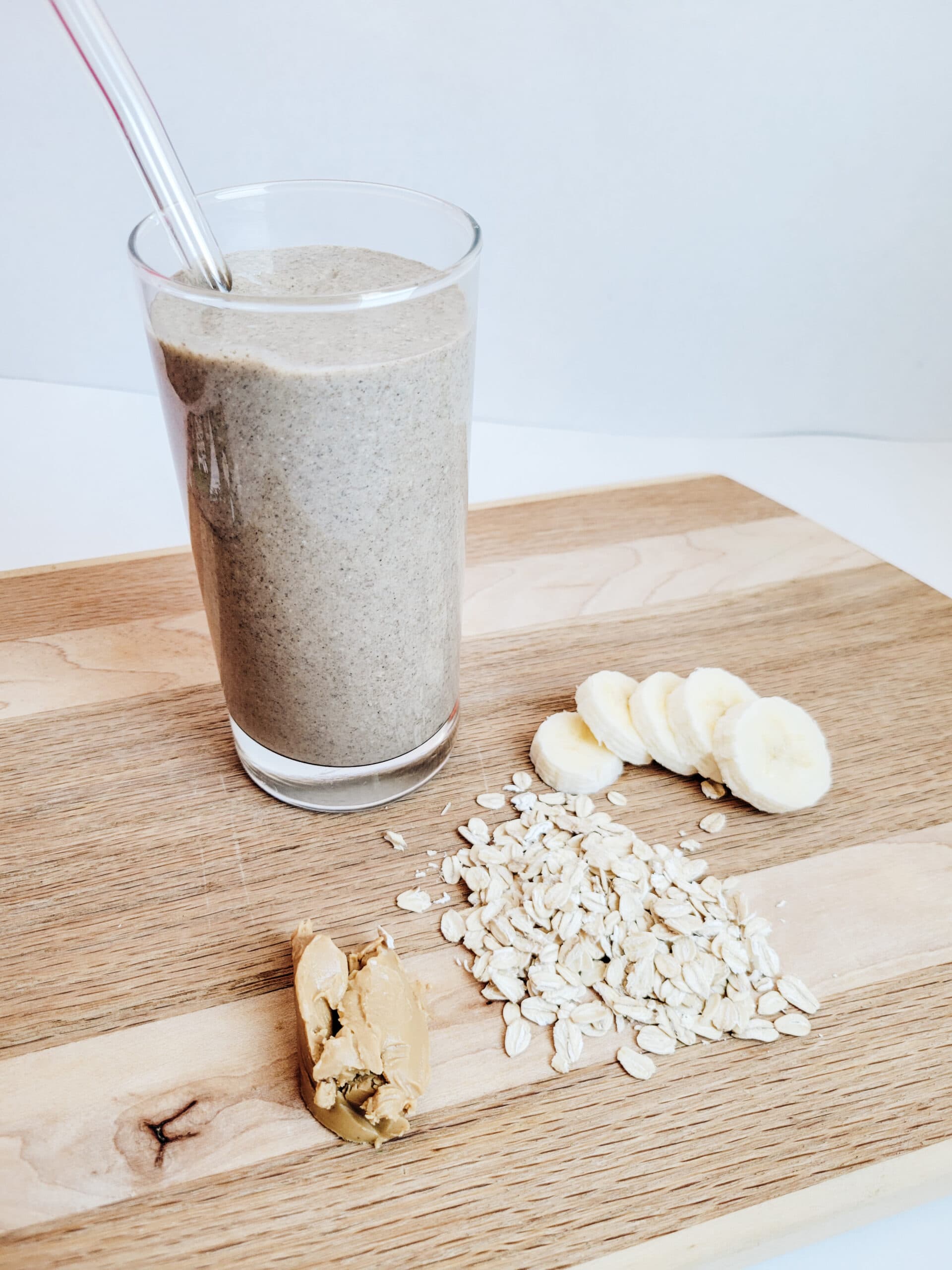 Nutty Oatmeal Smoothie